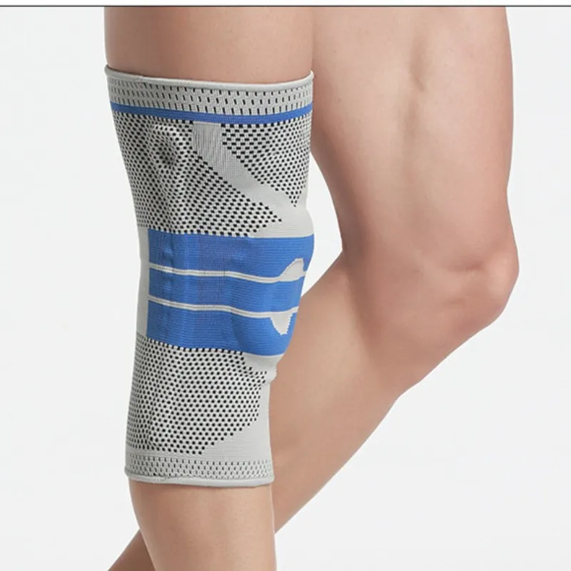 

1pcs Compression Knee Brace Support Sleeve Protector Elastic Knee pad Springs gym Sports basketball Volleyball Running