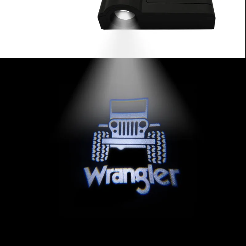 

Universal Wireless Car Door Led projector Lights Welcome Lights Logo For Jeep Wrangler Car Accessories