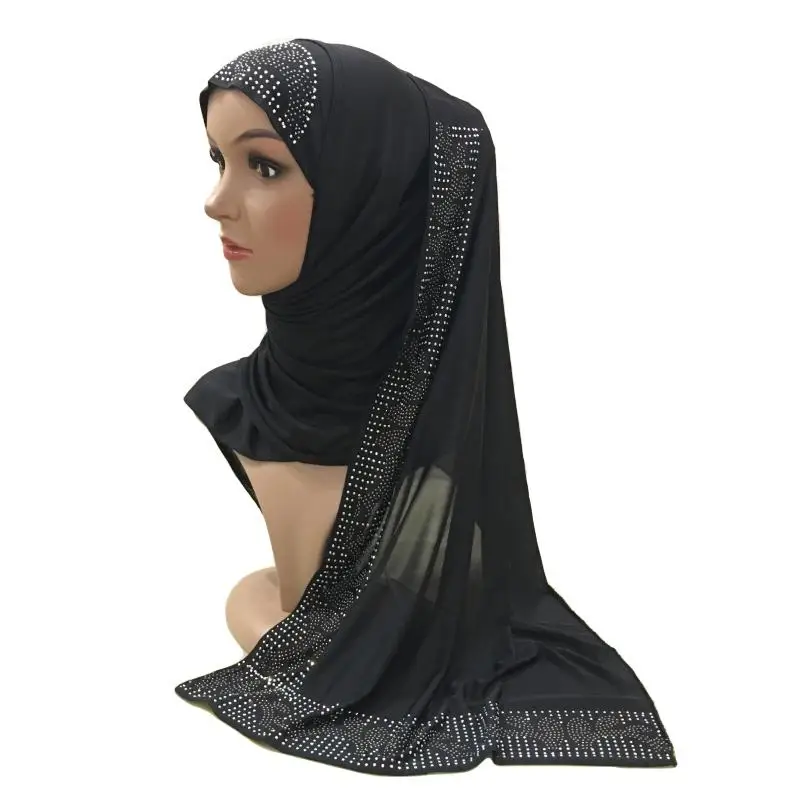 

Muslim Women Instant Hijab Head Wrap Islamic Headscarf Shawl One Piece Amira Cap Prayer Hat Turban Scarf Arab Bandana Arab Hijab