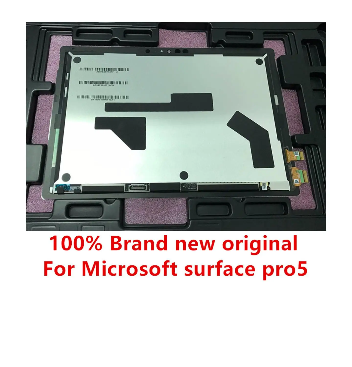 

Оригинальный сенсорный ЖК-экран для Microsoft Surface Pro5, Pro6, тип LP123WQ1, стеклянный сенсор, дигитайзер, подставка для планшета