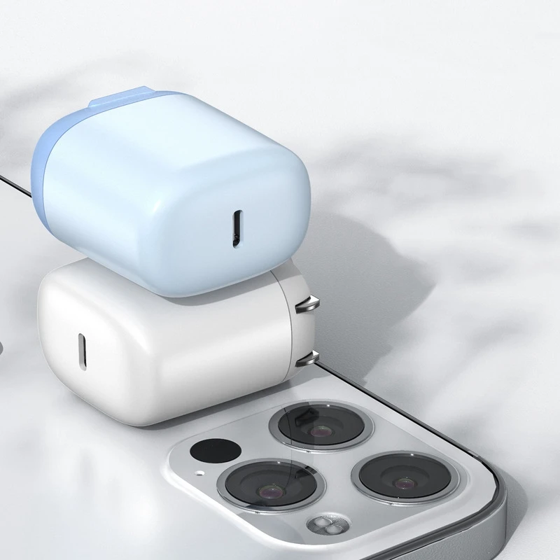 

Зарядное устройство Mini PD 20 Вт с интерфейсом Type-C, быстрая зарядка, складная Прямая зарядка для Apple Iphone 13, 12 Pro, быстрая зарядка