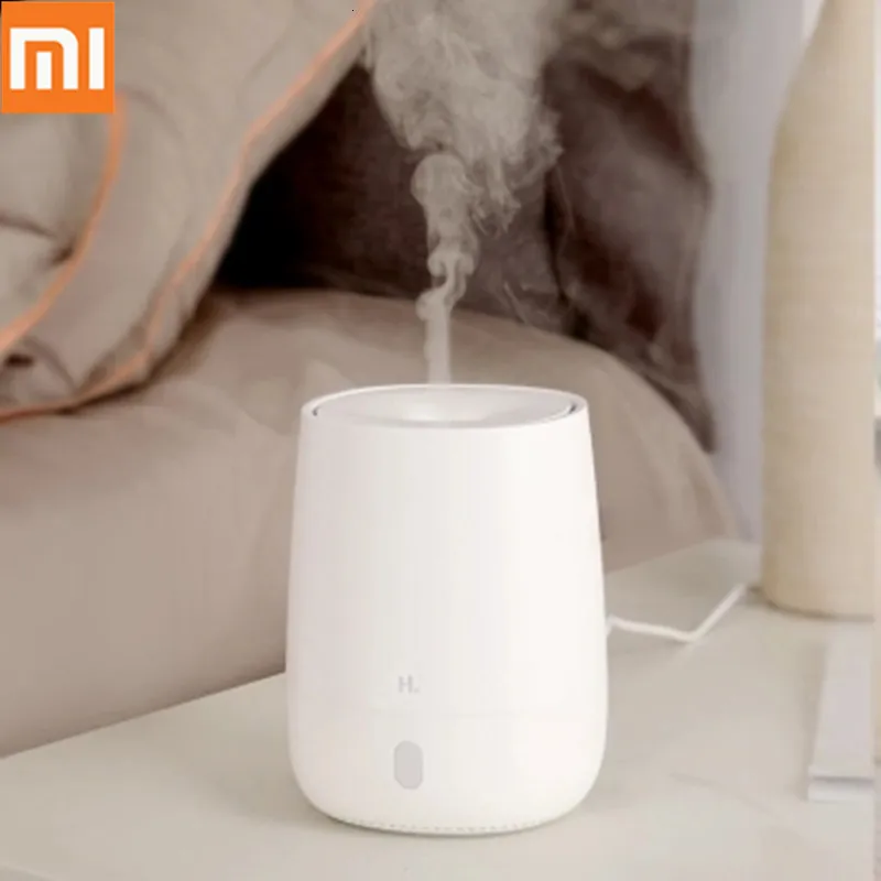 Xiaomi Портативный Usb мини воздушный диффузор для ароматерапии и увлажнитель 120 мл, тихий ароматический туман, 7 светильник, цвет, для дома и офиса
