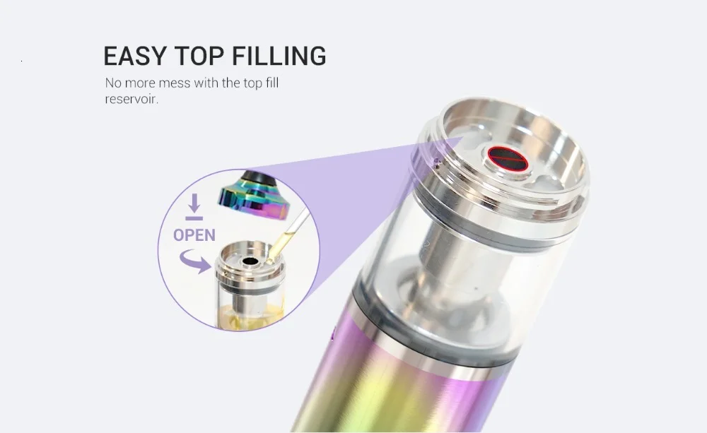 Vaptio Tyro Nano комплект многоразового использования Vape комплект 2 мл 900 мАч батарея Портативный Электронная сигарета ручка электронные сигареты