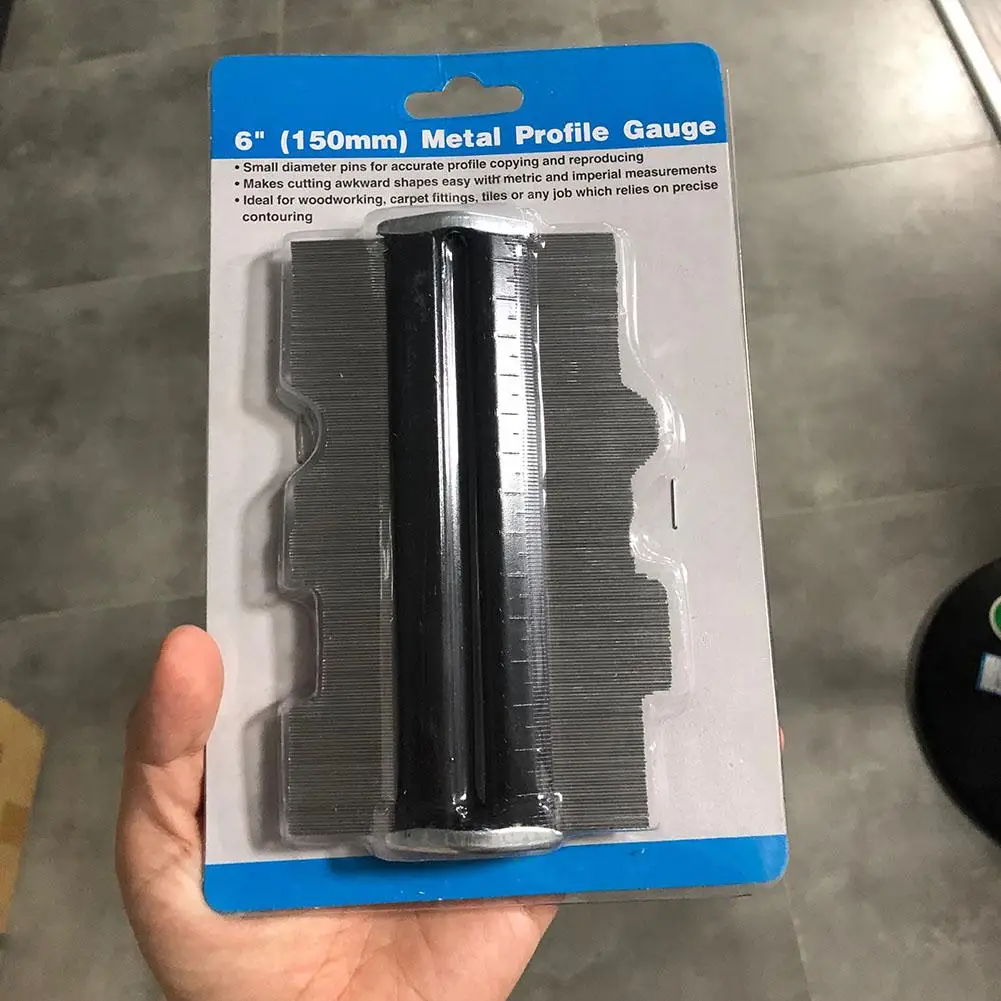 6 дюймовый профессиональный металлический контурный профиль манометр для