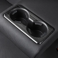 sbtmy for mazda cx 30 cx30 2020 2021 stainless steel rear seat water cup holder cover trim water bowl frame accessories