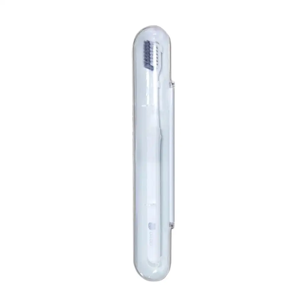 1 PCS White Xiao mi Youpin 2 цвета доктор B зуб лучше mi шунт щеток пара бамбуковая зубная щетка портативная зубная щетка для хранения с походная коробка - Цвет: 1 PCS White