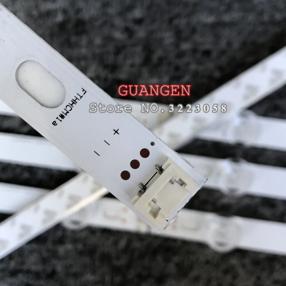 10 шт./набор = 80 шт. светодиодный Подсветка полосы для LG 3" ТВ 39LN5100 INNOTEK POLA2.0 39 39LN5300 39LA620S пола 2,0 39LN5400 HC390DUN-VCFP1