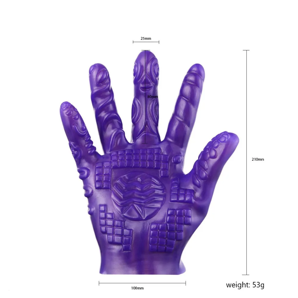 Мастурбатор с волшебной ладонью интимная перчатка для женской мастурбации