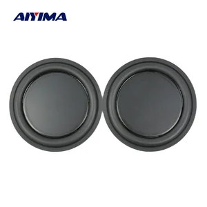 AIYIMA 2 шт. 67 мм динамик бас радиатор усиление басов вибрационная мембрана динамик диафрагма вспомогательный пассивный радиатор низкочастотный динамик