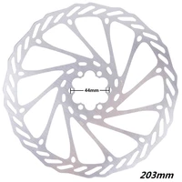 bicycle 203mm180mm160mm140mm 6 inches stainless steel rotor disc brake for mtb mountain road cruiser bike parts