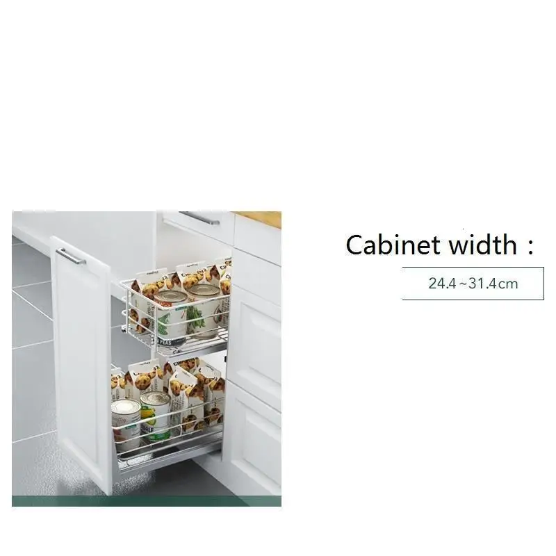 Cosina Armario De Cocina Despensa Mutfak Kuchnia органайзер для кладовки из нержавеющей стали кухонная стойка Cozinha кухонный шкаф корзина - Цвет: Number  8