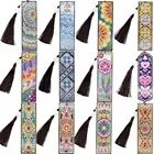 5D Сделай Сам алмазная живопись кожа искусственная Книга знаки специальная форма алмазная Вышивка Сделай Сам