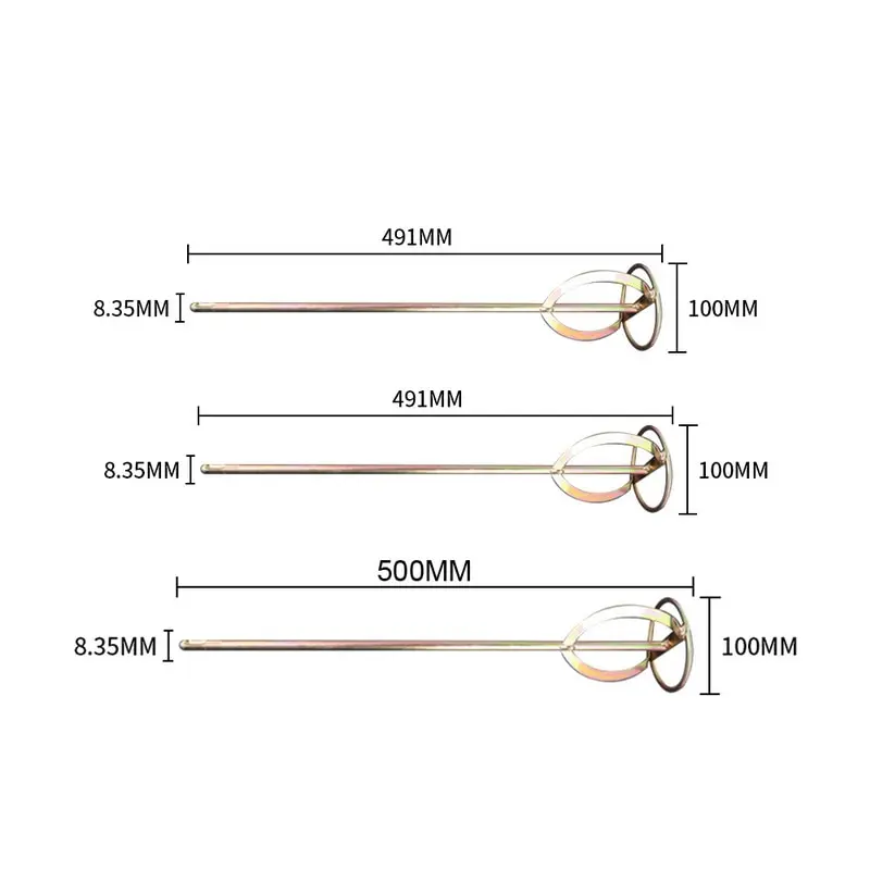 Промышленный маленький S-образный электрический дрель-Миксер ручной