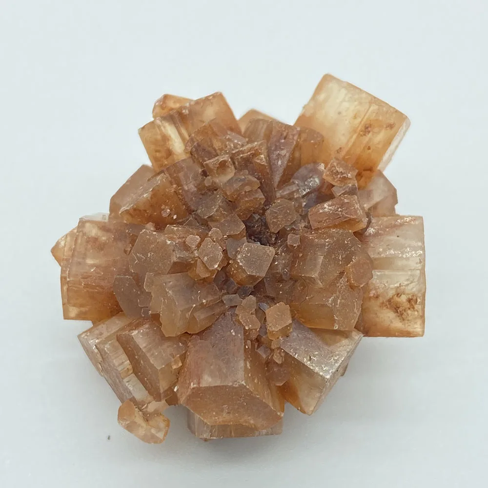 

Natural laranja aragonite quartzo cristal áspero pedra cluster nepheline espécime cura pedras naturais e minerais s5#