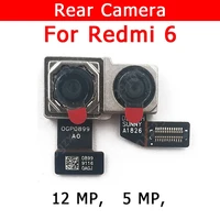 original rear camera for xiaomi redmi 6 redmi6 back view main big backside camera module flex cable replacement spare parts