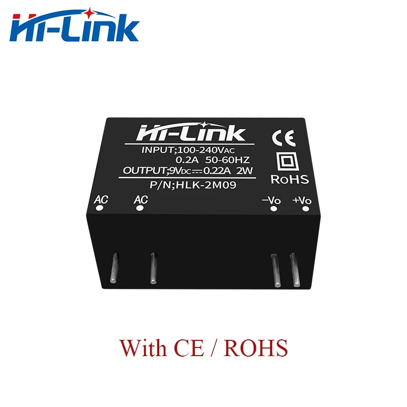 Бесплатная доставка 2 шт./лот от 220 В до 9 мА одинарный выход Миниатюрный блок