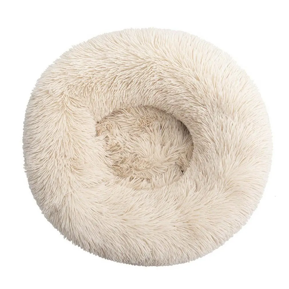 

Cat Beds For Indoor Cats Washable Bed Pet Cushion Bottom Fluffy Cat Calming And Self Warming Bed For Sleep Improvement