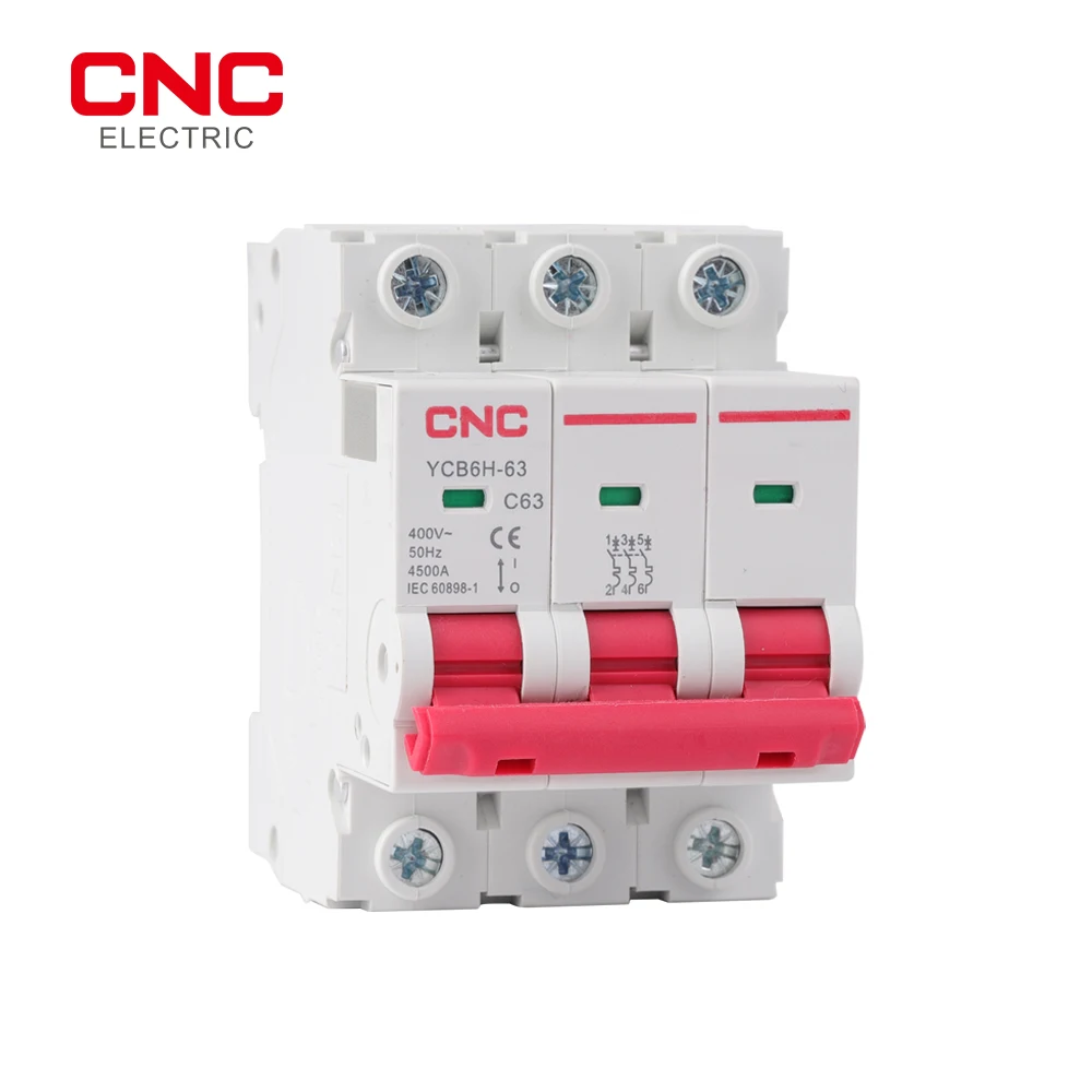 Автоматический выключатель CNC 1P 2P 3P компактная автоматическая диаметром 18 мм с