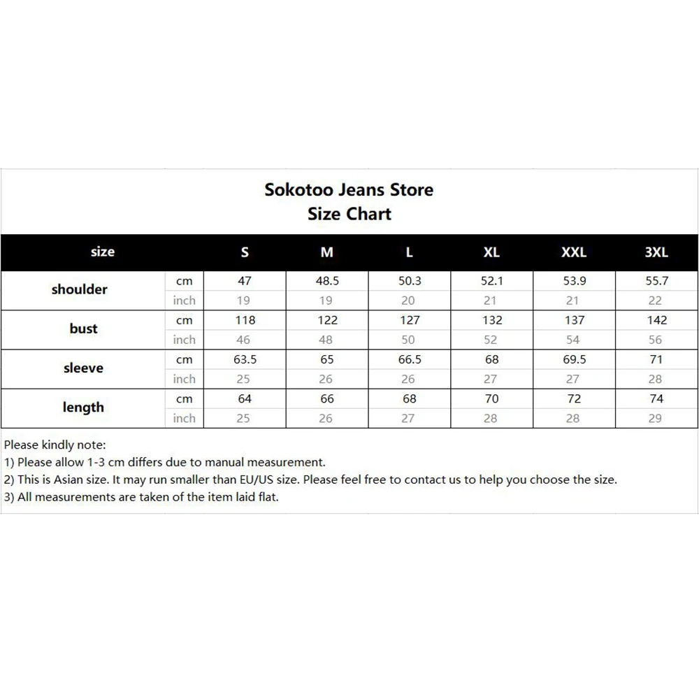 

Men's Red Denim Jacket Loose Classic Jean Coat Top Outerwear