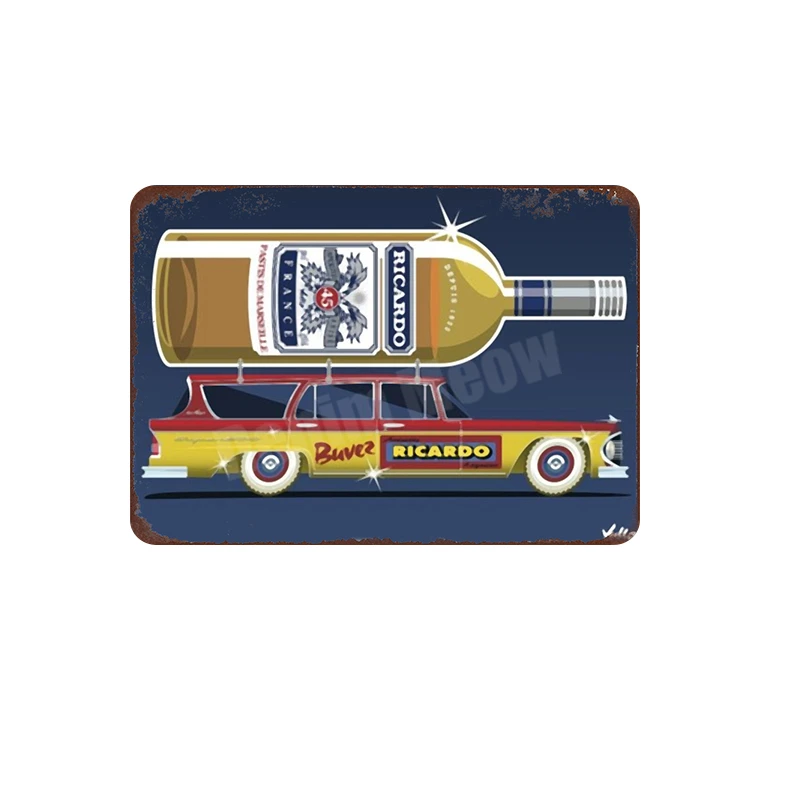 Q Вино, пиво, алкоголь, винтажная металлическая жестяная вывеска, Absolut, живопись, виски, тарелка, Ретро стиль, для паба, бара, домашний декор, ледяные холодные наклейки на стену, MN138 - Цвет: Q