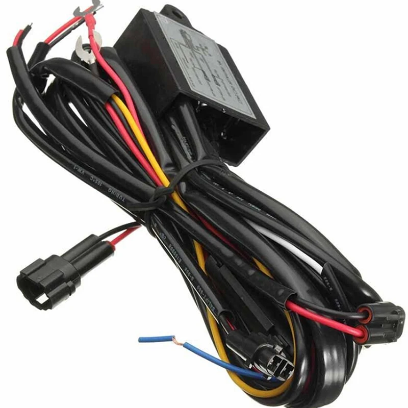 

Car DRL Daytime Running Light Dimmer Dimming Relay Control Switch Harness 12V 1pc