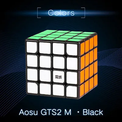 

[Picube]Moyu AoSu GTS2 M 4X4X4 Magnetic magic speed cube GTS 2M 4x4 puzzle cubo magico Competition Cubes 4*4*4