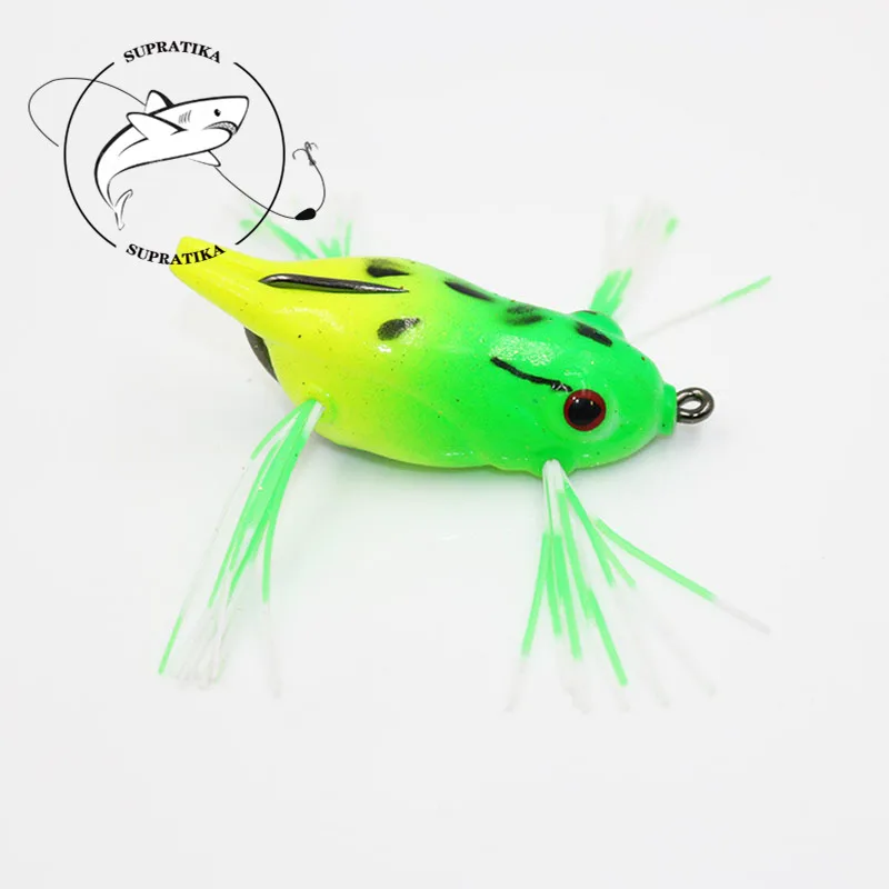 

7 г/55 мм, бионическая Лягушка-гром, Высококачественная приманка для пресноводной рыбалки, Мягкая приманка, Антикоррозийная профессиональна...