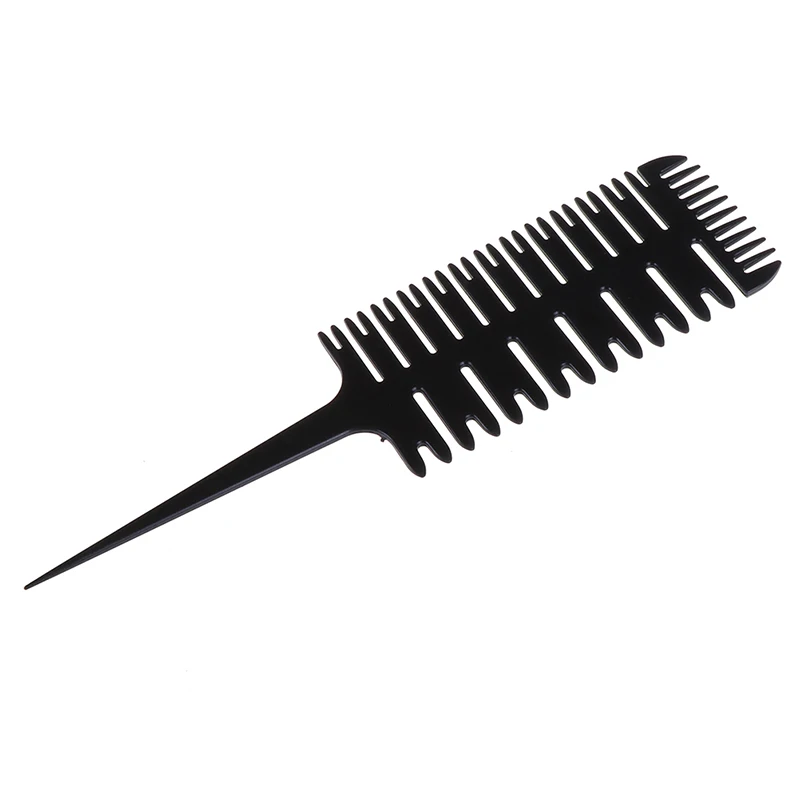 

Women Updo Big Tooth Comb Dyeing Tool Pro Barber Salon Style Haircut Comb Tail Fish Bone Shape Hair Styling Hairdressing Comb