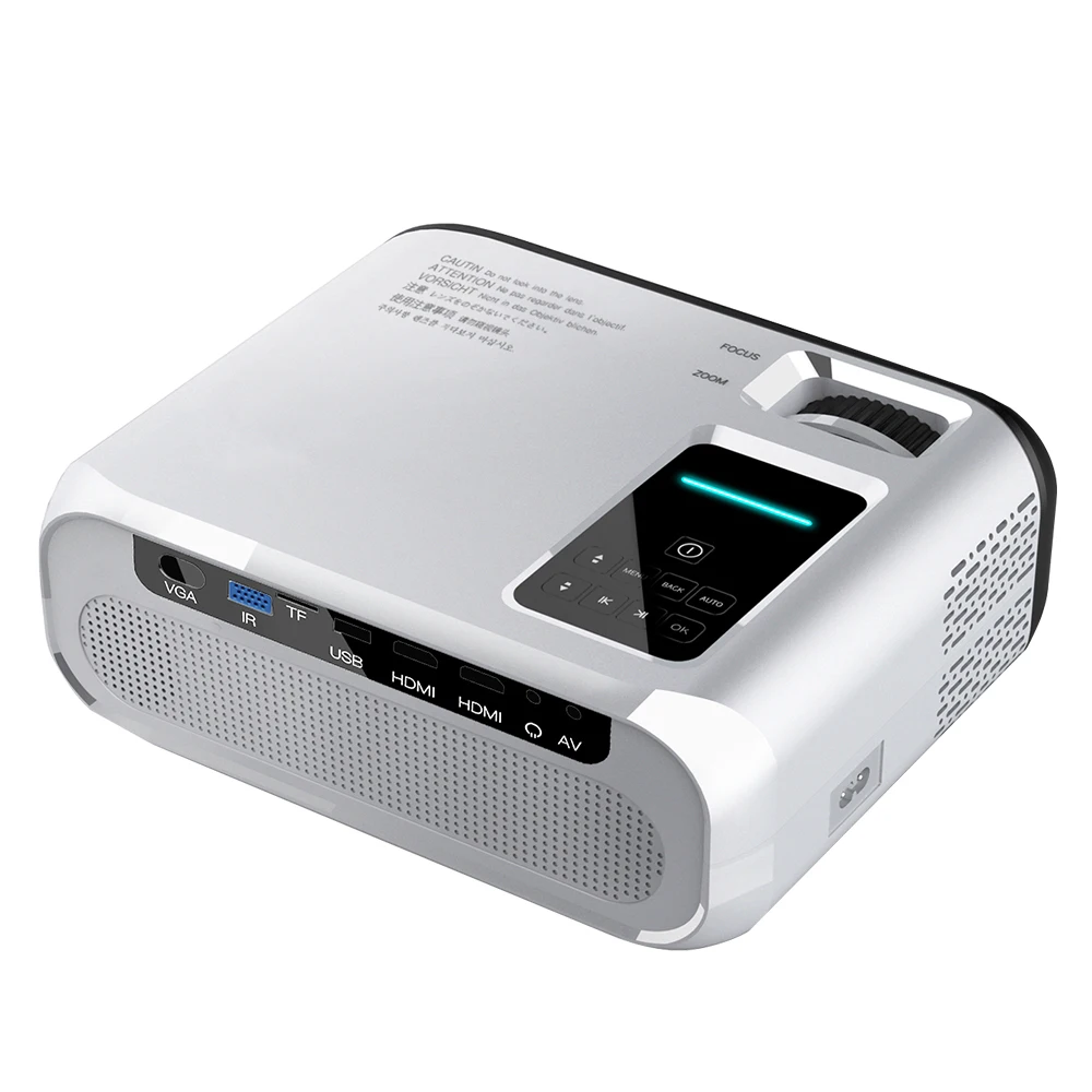 Проектор ALSTON E500 HD 3500 лм поддержка 1080P домашний кинотеатр видеопроектор HDMI VGA AV TF
