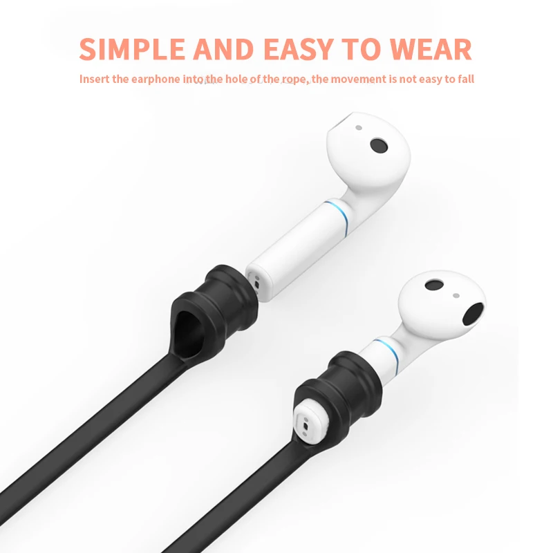Для Honor FlyPods Pro силиконовый ремешок для наушников с защитой от потери кабельный
