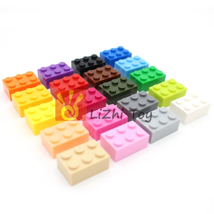 

MOC Brick 2*3 (3h) 3002 DIY Enlighten Building Blocks Educational Kids Toys Compatible With Assembles Particles 50pcs