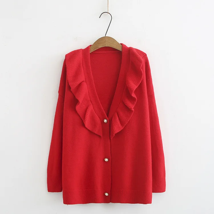 Повседневные свитера размера плюс осень 2019 женские модные свободные вязаные