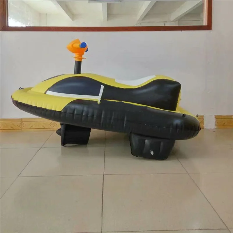 

Children's Summer Water Toy Pvc Motorboat Pool Float Inflatable Jet Ski Pool Toys Marine Motor Boat Booster Air Water Boat