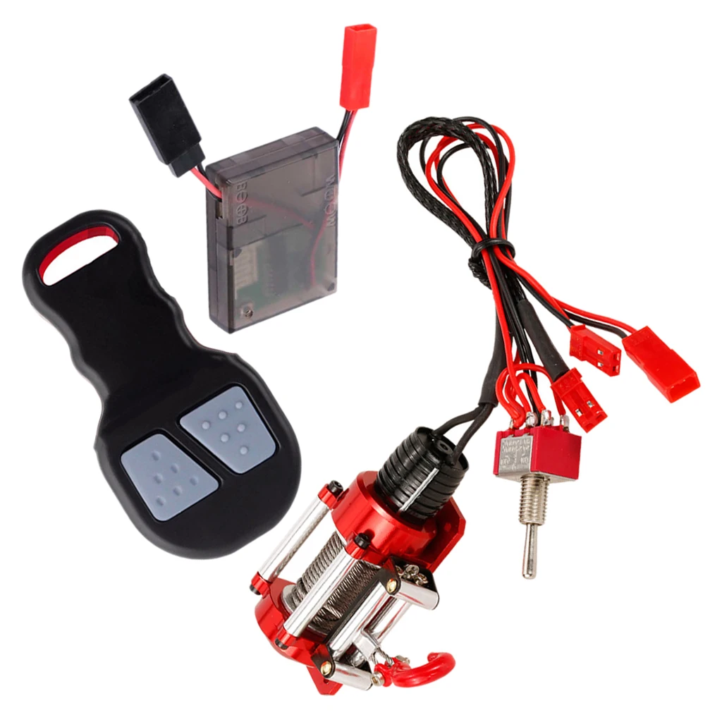 

RC Car Automatic Winch Traction Control + Wireless Winch Controller for