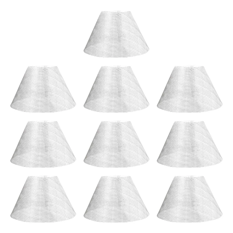 A9LB 10 Pieces Range Hood Vent Filter Net Replacement for Kitchen Ventilator Cooking No Harm Safe Easy Install Convenience | Дом и сад
