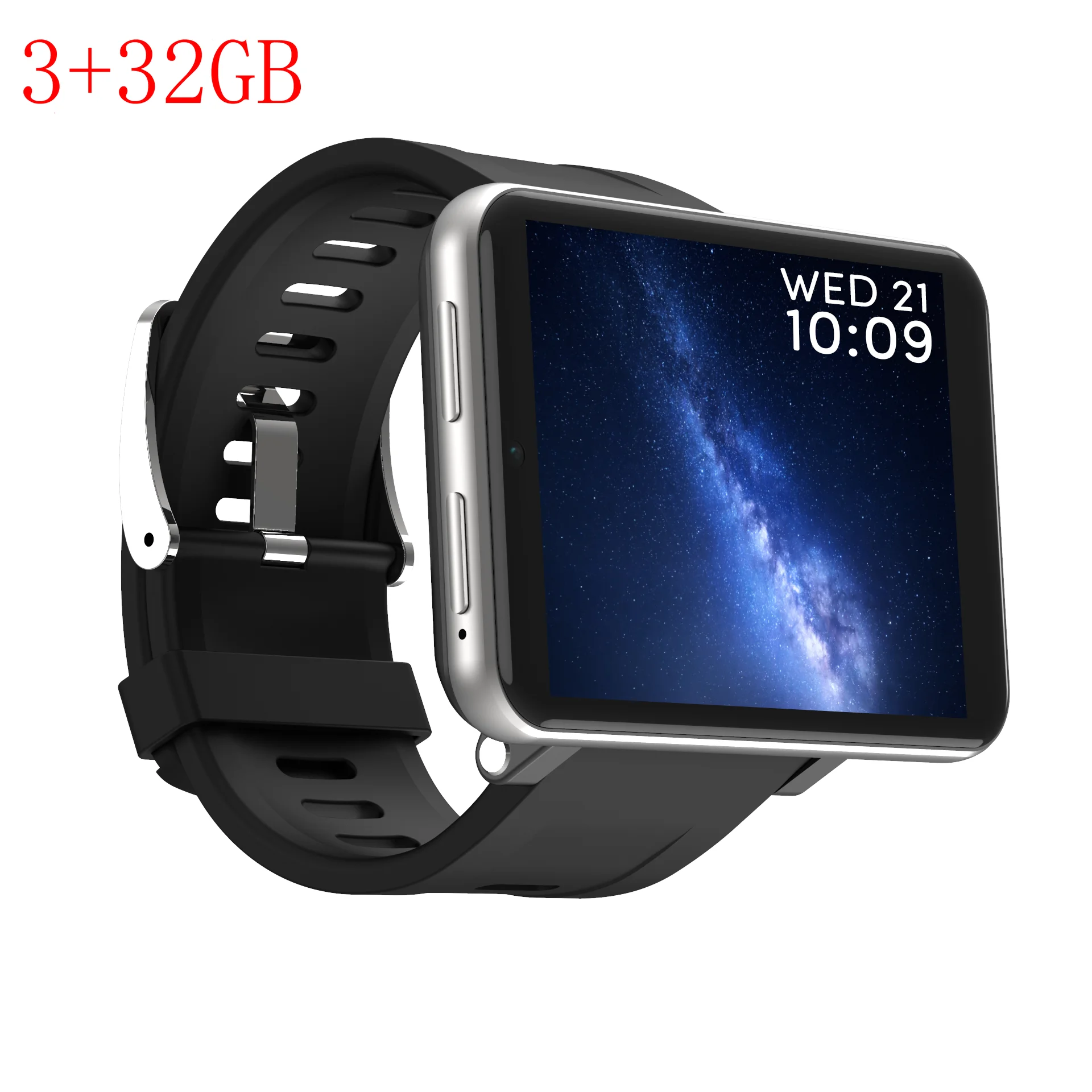 

DM100 Waterproof 3GB RAM 32GB ROM Programmable Standalone Android7.1.1 4G Smartwatch For App Development