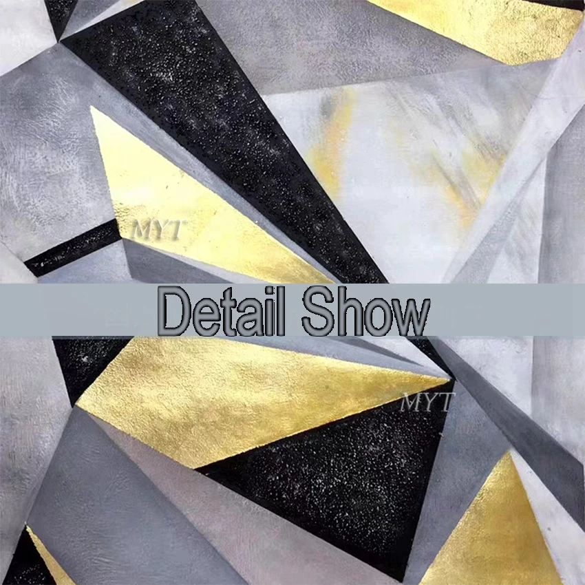 

Geometrical Composite Figure Oil Painting Handpainted Beautiful Modern Paintings On Canvas Wall Art Home Decoration Unframe