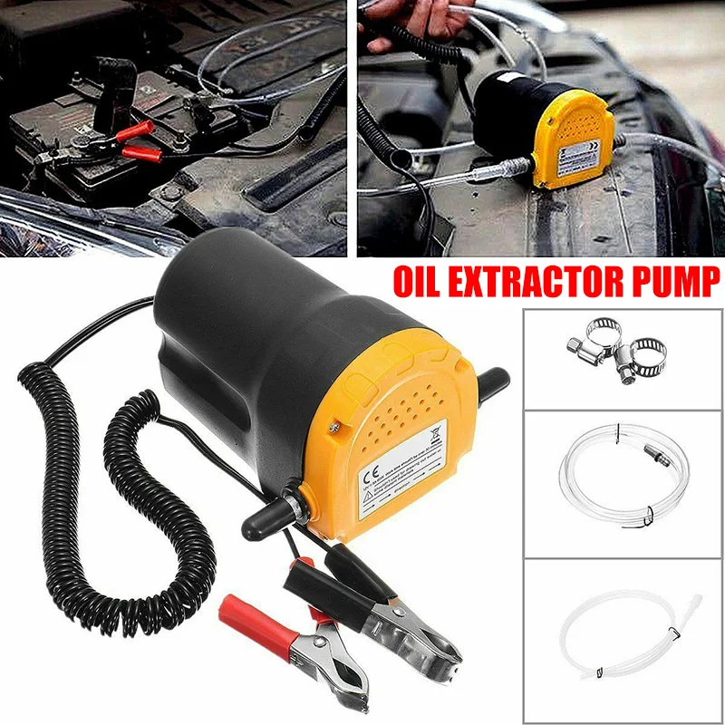 

Oil Change Pump Oil-extractor Electric Convenient Portable 12V DC for Car Vehicle In Stock