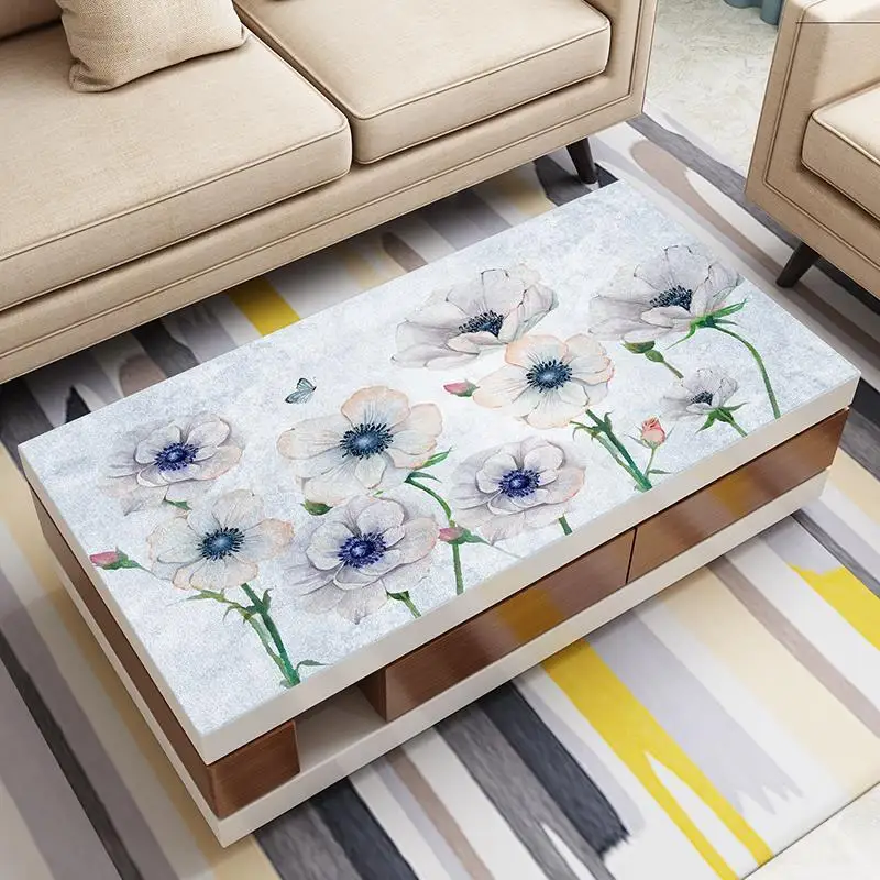 Прямоугольная непроницаемая скатерть из ПВХ | Дом и сад