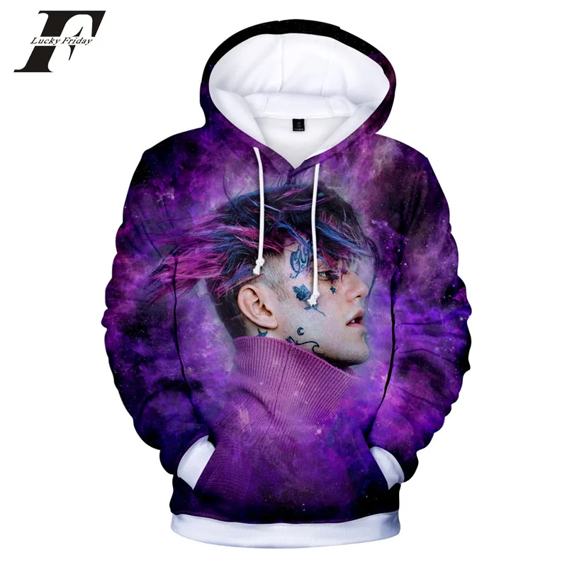 Высокое качество LUCKYFRIDAYF lil peep harajuku толстовки lil. Принт для женщин/мужчин с длинным