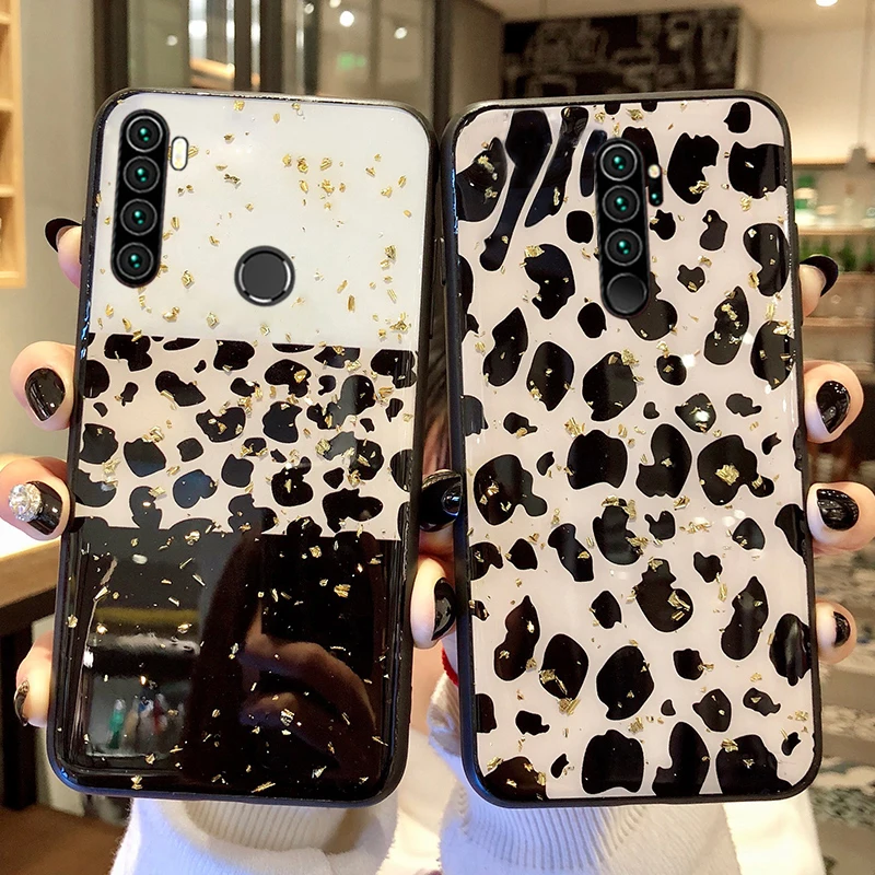 Чехол TRISEOLY для Xiaomi Redmi Note 8 роскошный мягкий чехол из ТПУ с золотой фольгой и