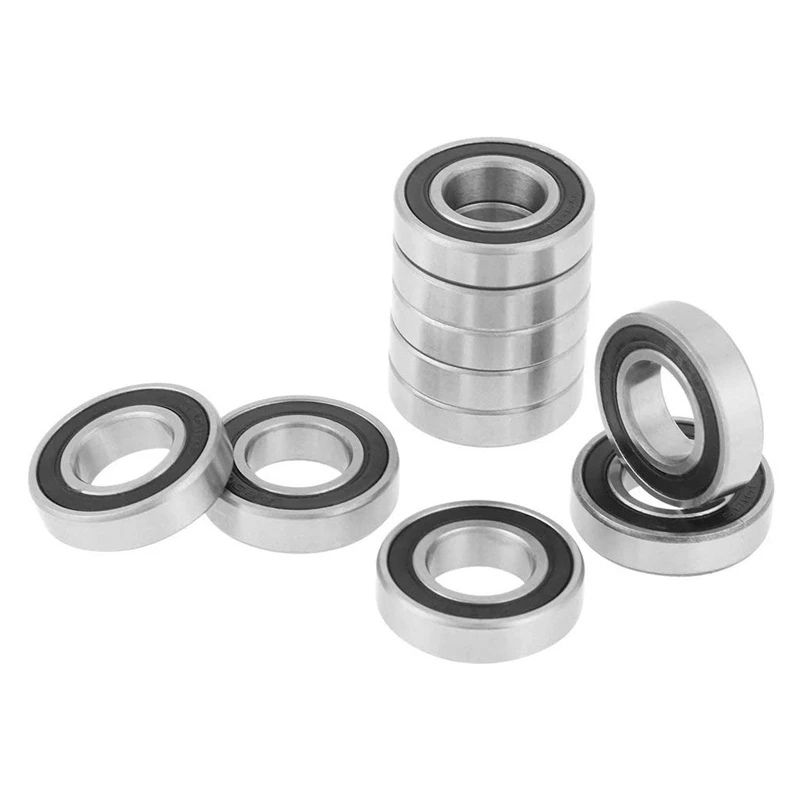 10Pcs 6901-2RS Ball Bearings Double Shielded Miniature Deep Groove 12X24X6mm | Обустройство дома