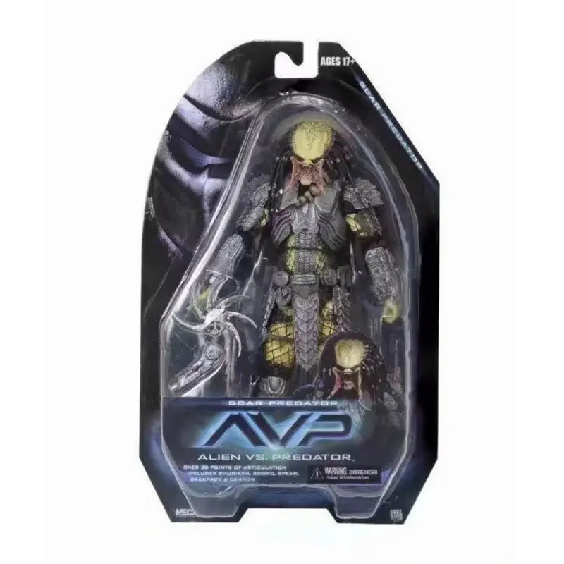 Фигурка NECA Новинка Хищник AVP железная кровь 14th Wave/14th Generation кошка лицо кельтский