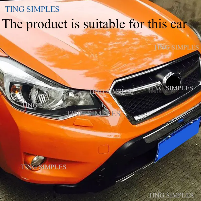 Защита заднего бампера для Subaru XV 2008-2017 нержавеющая сталь задняя защитная