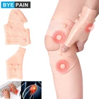 1 шт. Магнитный сжатия наколенники для боли в колене + 1 шт. Магнитный палец, запястье Поддержка перчатки для тендовагинит облегчение боли