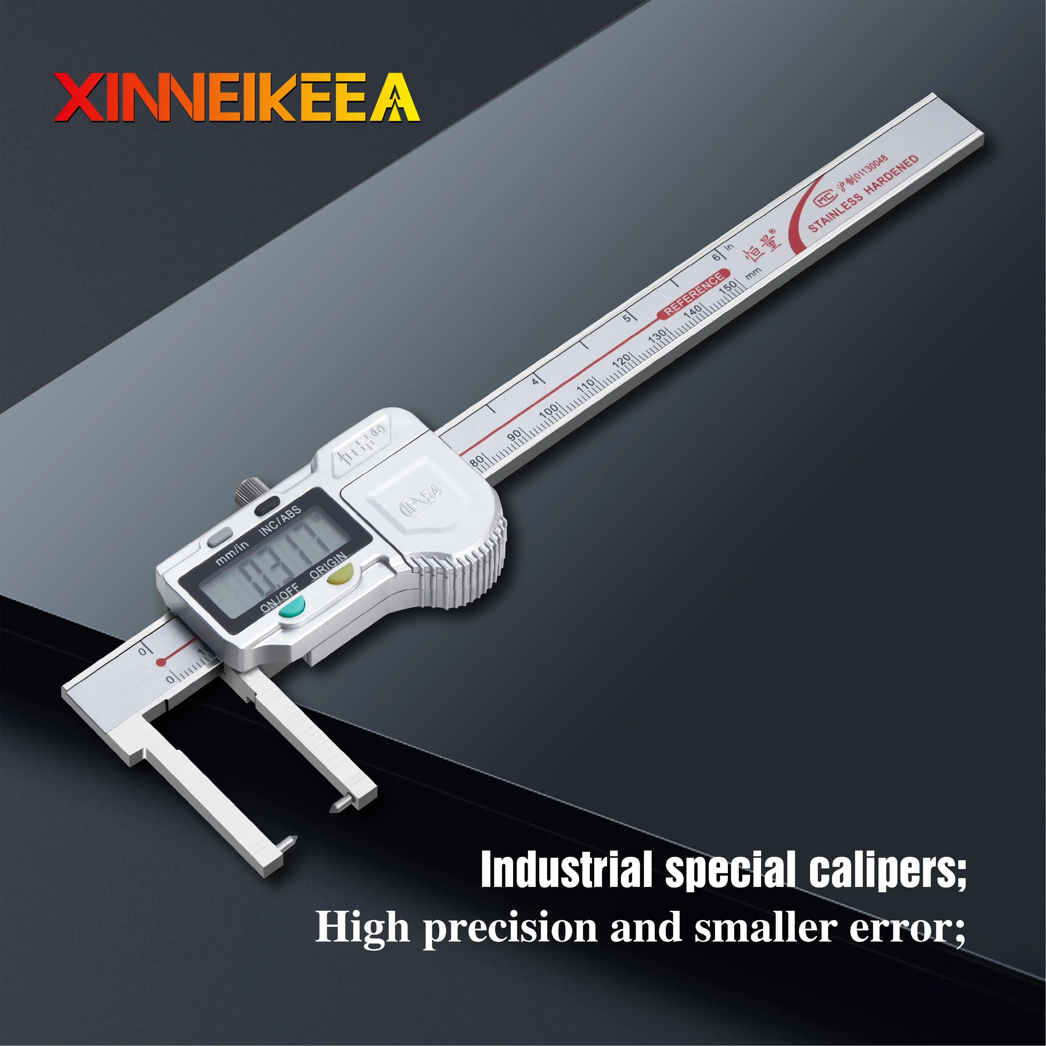 Цифровой штангенциркуль измерительные приборы внешняя канавка цифровой