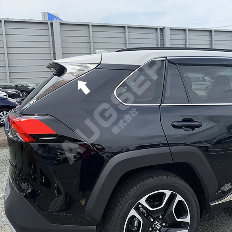 Автозапчасти для Toyota Rav4 V XA50 2 шт. задний спойлер отделка из нержавеющей стали