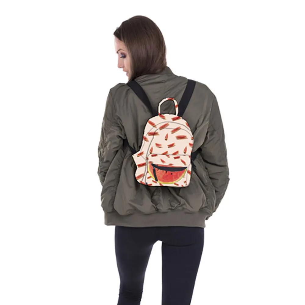 Summer Mini Backpack Cartoons Kawaii Bag Print Watermelon Fruit Children Backpack For Girl And Boy School Bag Mochila Femenina