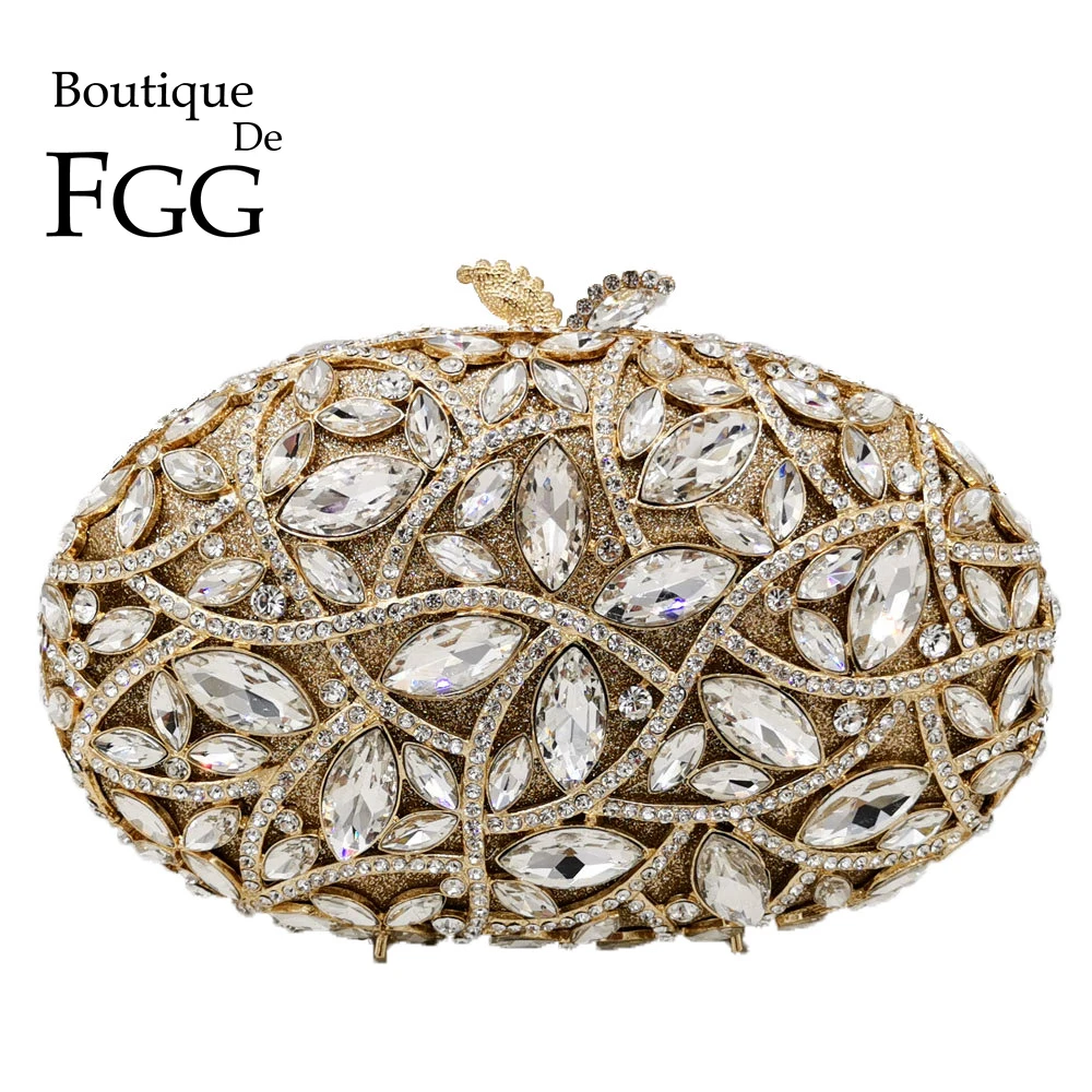 Boutique De FGG элегантные вечерние сумки с бриллиантами свадебные сумочки и кошельки