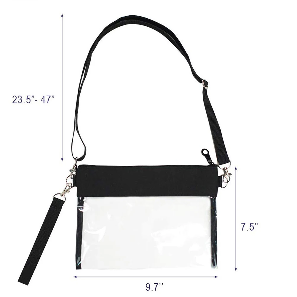 Women Clear PVC Crossbody Jelly Bag Purse Clutch Tote Satchel Evening Party Transparent Handbags | Багаж и сумки